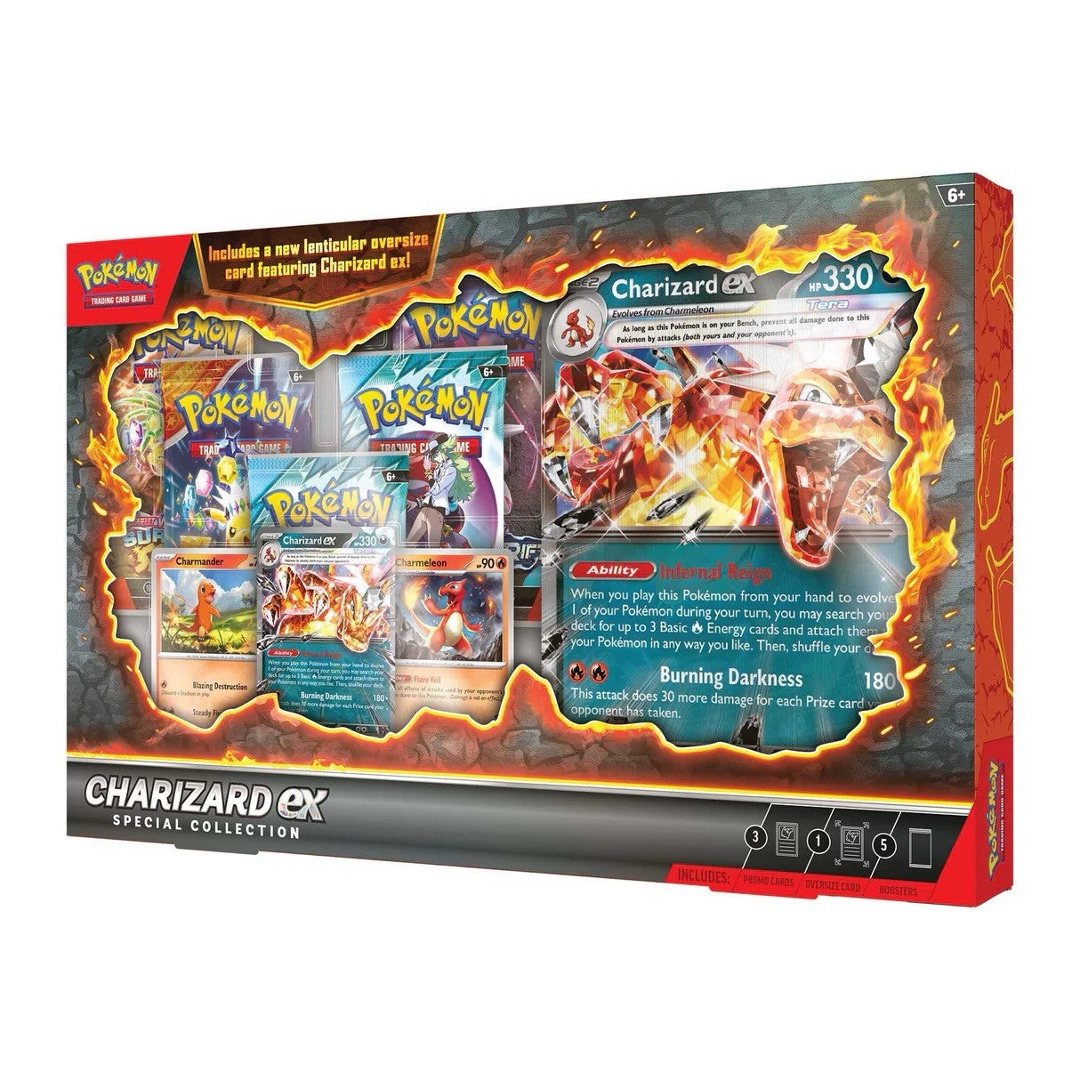 Pokemon TCG Charizard Ex Special Collection Box