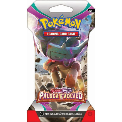Pokemon Scarlet & Violet Paldea Evolved Blister Pack 144 Pack Case