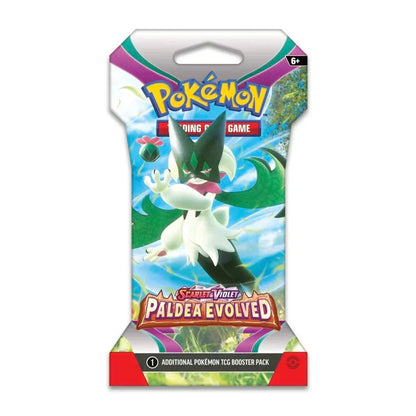 Pokemon Scarlet & Violet Paldea Evolved Blister Pack 144 Pack Case