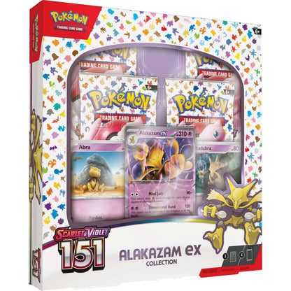 Pokémon TCG Scarlet & Violet 151 – Alakazam ex Collection Box