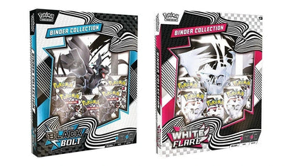 Pokemon TCG  Black Bolt And White Flare Binder Collections – Both Sets