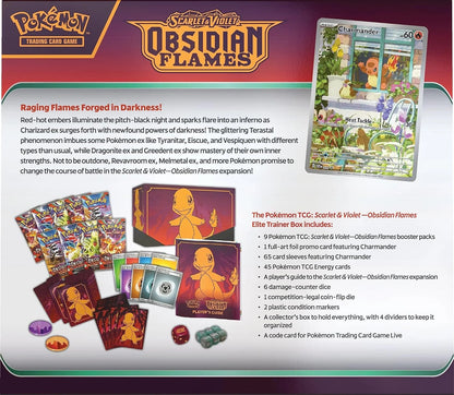 Pokémon TCG Scarlet & Violet 3 – Obsidian Flames Elite Trainer Box