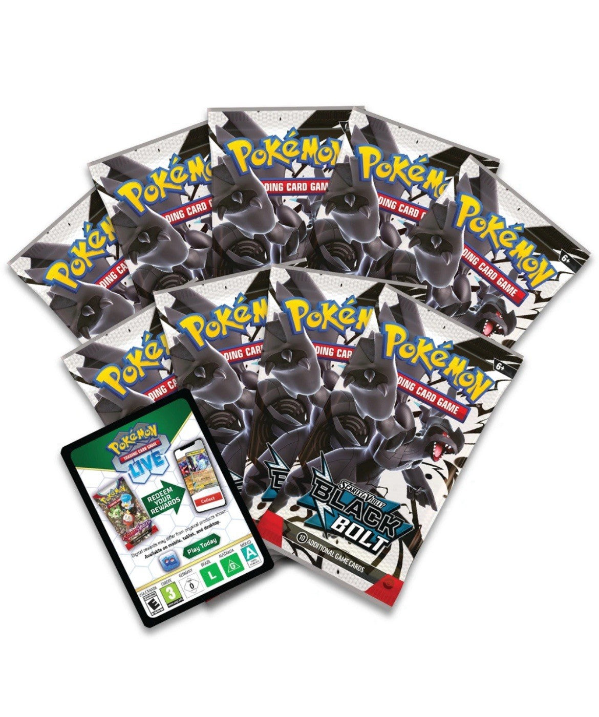 Pokemon TCG Scarlet & Violet - Black Bolt Elite Trainer Box ETB