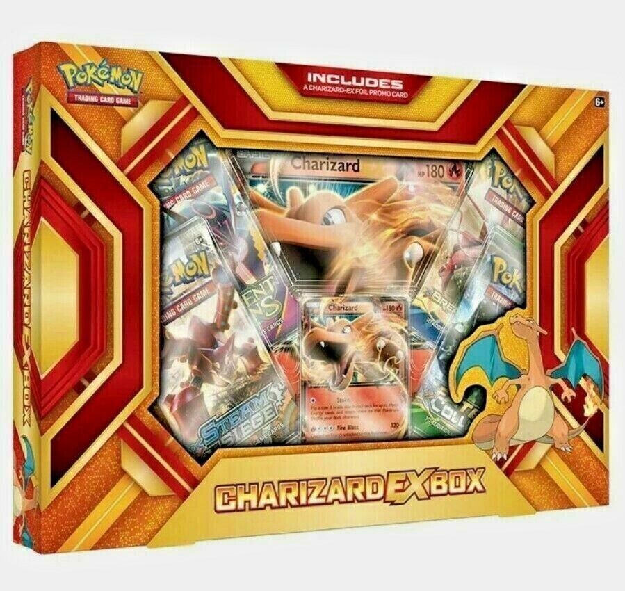 Pokemon TCG Charizard-EX Fire Blast Box