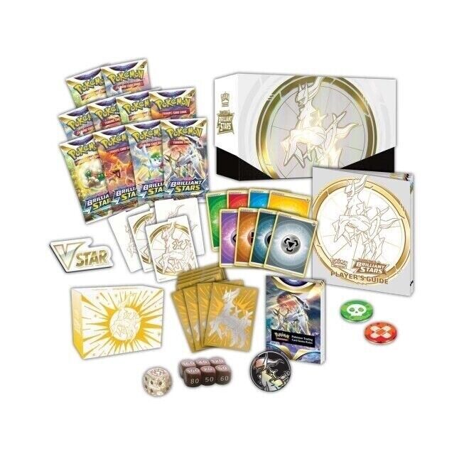 Pokemon TCG Sword & Shield Brilliant Stars Pokémon Center Elite Trainer Box